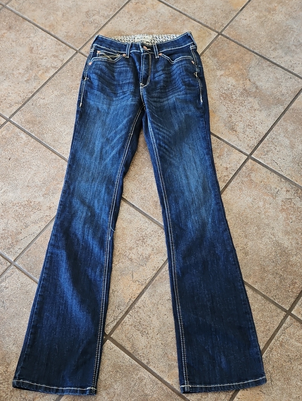 Ariat Jeans Classic Women's Dark Blue Straight-Leg Jeans